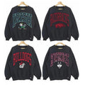 NCAA Crewneck Sweatshirt, Unisex Casual Sweatshirt, Classic Sport Sweatshirt, All Teams for Fans - Georgia, Alabama, Ohio...