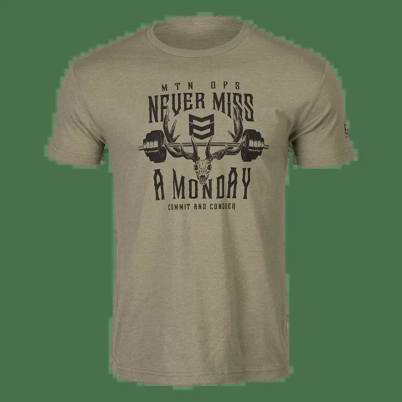 NEVER MISS A MONDAY TEE, HUMOR SHIRTS, FUNNY TEE SHIRT Hoodie, Sweatshirt | RetroVerseTees.com