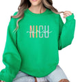 NICU Nurse Pastel print Crewneck Sweatshirt T-Shirts, Hoodie | RetroVerseTees.com