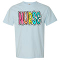 NURSE Neon Spotted Comfort Colors T-Shirt Hoodie, Sweatshirt | RetroVerseTees.com