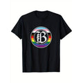 NWSL Bay FC Pride Logo T-shirt, 100% pure cotton, black round neck, sports enthusiast, dry washable, comfortable Gunpla...