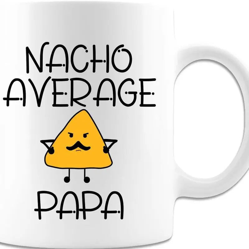 Nacho Average Papa Gifts For Dad TNF Day Gifts Mexican Nachos Gift For T-Shirts, Hoodie, Sweatshirt | RetroVerseTees.com