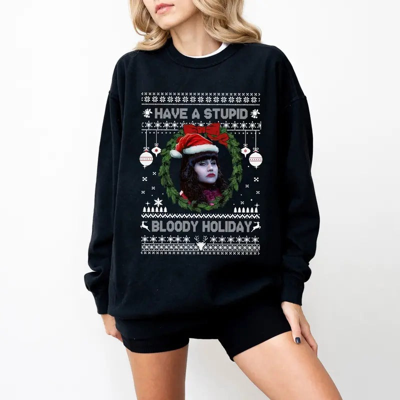 Nadja Of Antipaxos Christmas Sweatshirt, What we do in the shadows Shirt, Nadja Vapire Night Club Shirt, Nadja What we do...