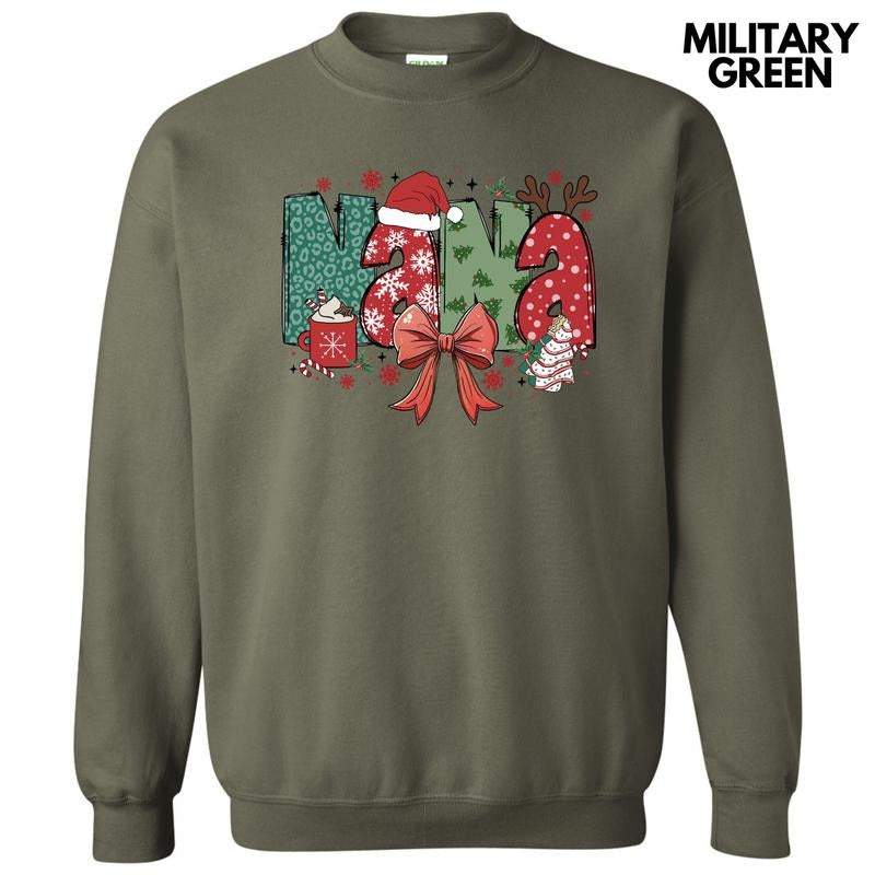 Nana Jolly Theme Sweatshirt 'NLB' T-Shirts, Hoodie | RetroVerseTees.com
