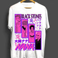 Nana Osaki T-Shirt Black Stones Girl Kawaii Manga Anime Graphic Shirt All Size Hoodie, Sweatshirt | RetroVerseTees.com
