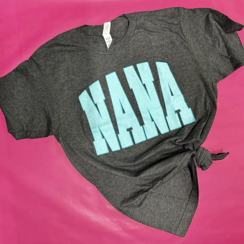Nana University Print Soft Graphic Tee Hoodie, Sweatshirt | RetroVerseTees.com