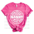 Nanny Checkered Bolt Circle DTF Transfers - THIS IS NOT A SHIRT Hoodie, Sweatshirt | RetroVerseTees.com