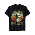 Nashville Tennessee Cowboy Boots Hat Country Music City T-shirt Comfortable, Casual Short Sleeve, Daily Wear, All Season,...