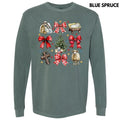 Nativity Coquette Collage Long Sleeve Comfort Colors T-Shirt 'NLB' Hoodie, Sweatshirt | RetroVerseTees.com