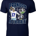 Navy Dallas Brandon Aubrey Bootleg Style T-Shirt Hoodie, Sweatshirt | RetroVerseTees.com