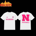 Nebraska Cornhuskers Football Breast Cancer Awareness 2025 Two Sided Shirt