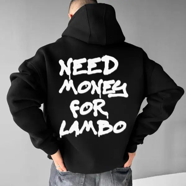 Need Money For Lambo Hoodie Sweatshirt T-shirt, Unisex, Menswear, Street Racing Shirt, Car Hoodie | RetroVerseTees.com