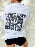 Needs Rest Graphic Tee Hoodie, Sweatshirt | RetroVerseTees.com
