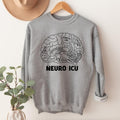 Neuro ICU Sweatshirt, Neuro Intensive Care Unit Hoodie, Anatomical Brain Sweatshirt, Neurology Sweater, Brain Anatomy...