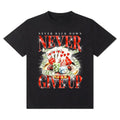 Never Give Up Gambling Shirt, Funny Shirt, Meme Shirt, Casino, Gamble, Poker, Roulette, Betting, Men's Underwear Cotton...