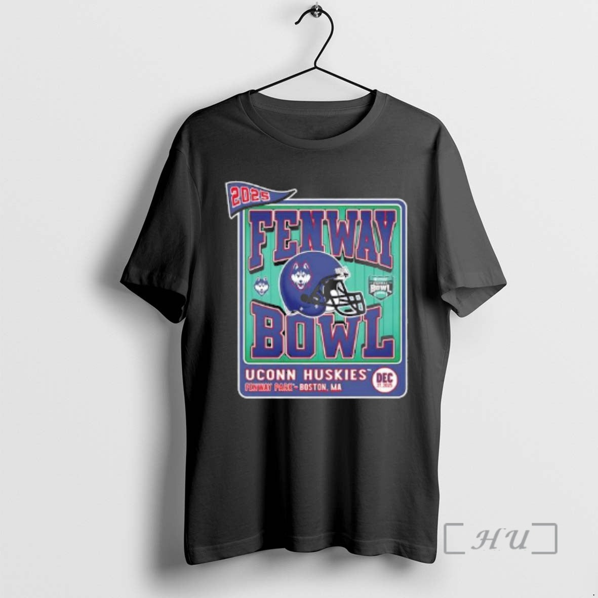 New 2025 Fenway Bowl Uconn Huskies Helmet T-Shirts, Hoodie, Sweatshirt | RetroVerseTees.com