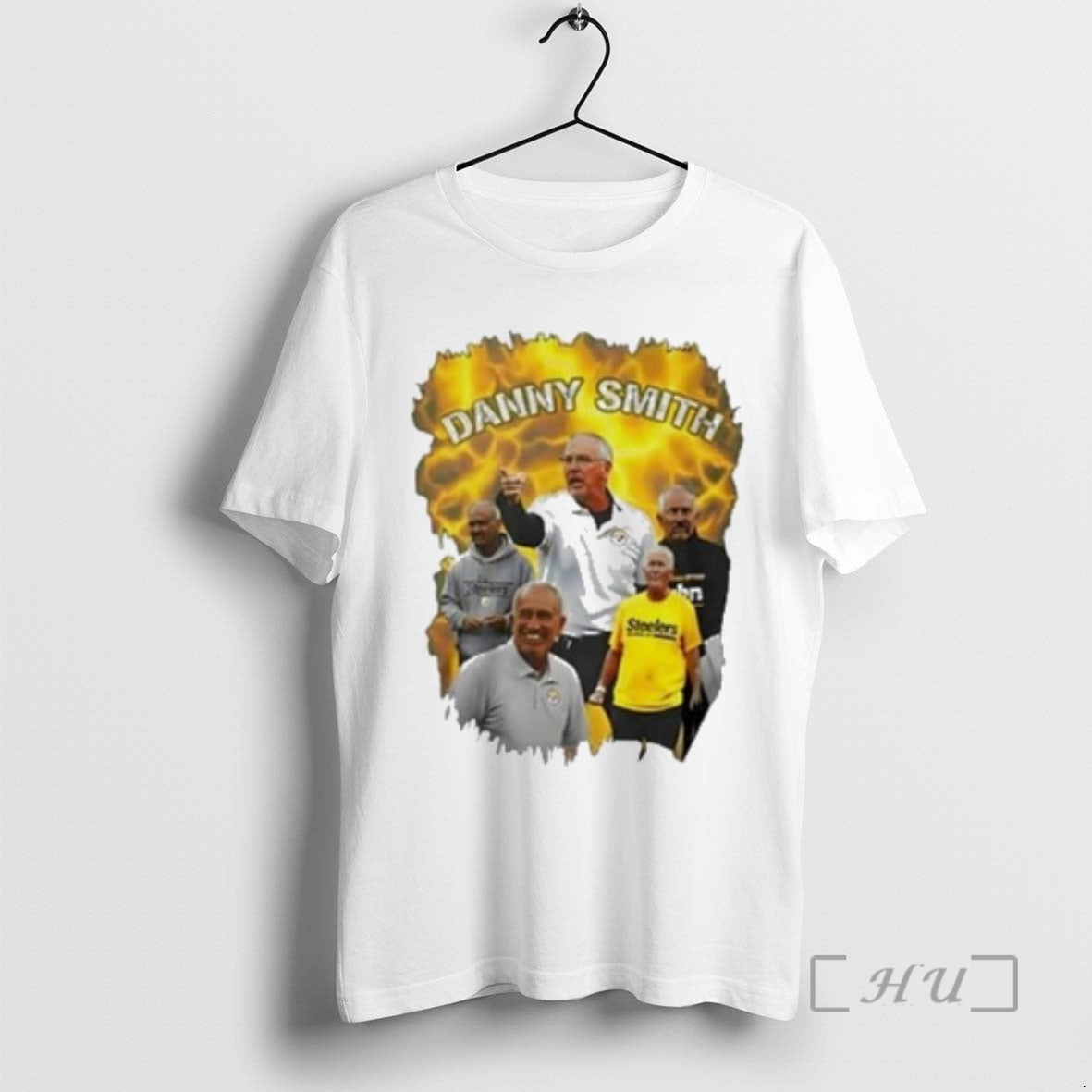 New Ben Skowronek Danny Smith Steelers Circle White T-Shirts, Hoodie, Sweatshirt | RetroVerseTees.com