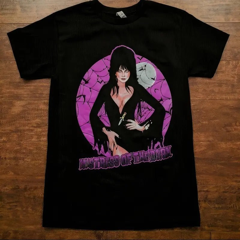 New Elvira Mistress Of The Dark T Shirt ri Hoodie, Sweatshirt | RetroVerseTees.com