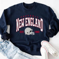 New England Football Sweatshirt,The Pats Sweatshirt,Vintage New England Fan Gift Crewneck,Patriots Sweatshirt T-Shirts,...