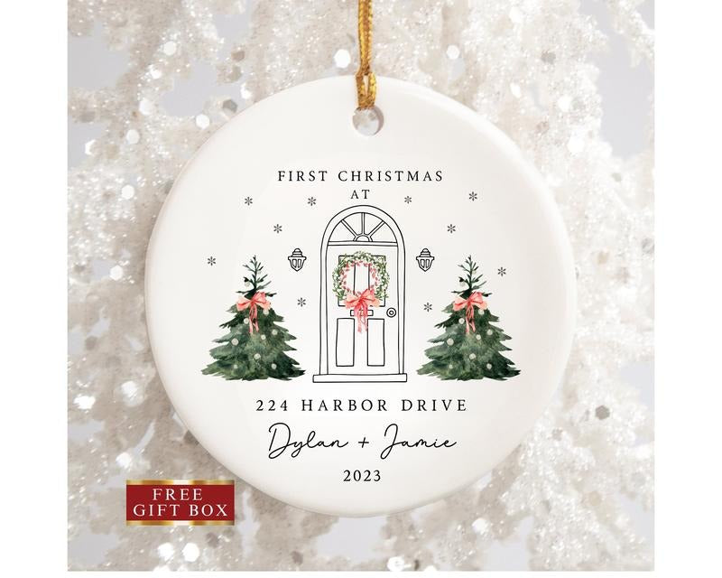 New Home Ornament, New Home Christmas Ornament 2023, Our First Christmas in Our New Home, Christmas Tree New Home...