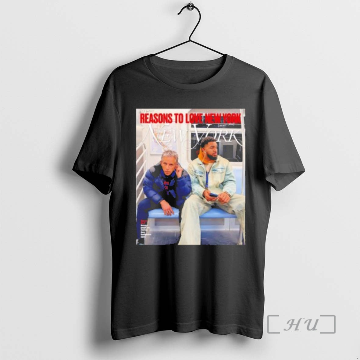 New Karl Anthony Towns And Ben Stiller New York Magazine T-Shirts, Hoodie, Sweatshirt | RetroVerseTees.com