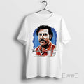 New Pablo Escobar Big Face Signature Graphic T-Shirts, Hoodie, Sweatshirt | RetroVerseTees.com