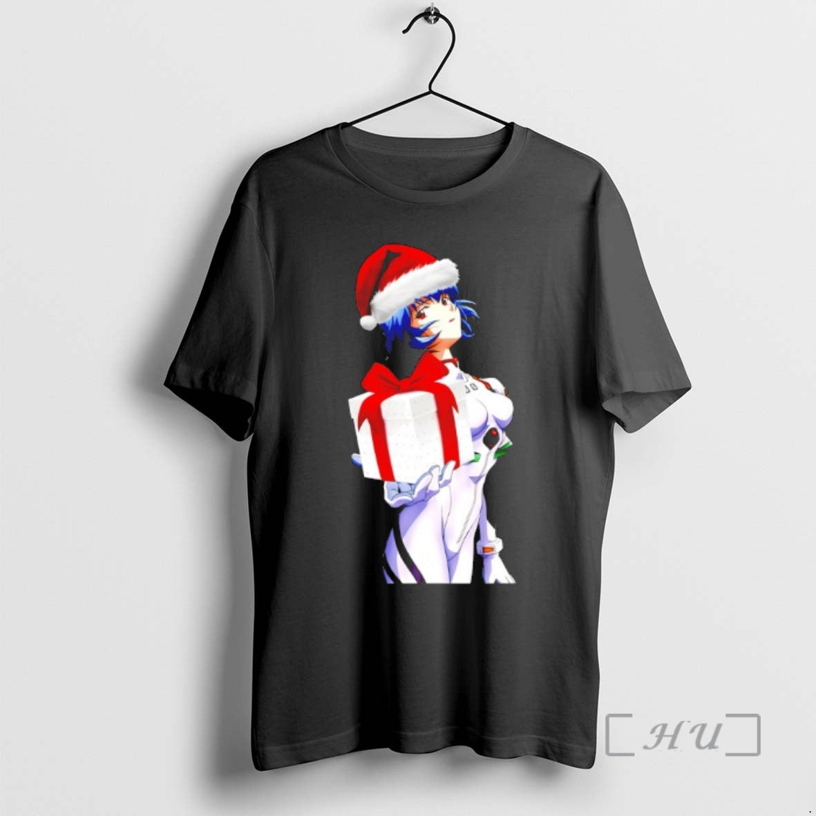 New Rei Ayanami Santa Christmas Gift T-Shirts, Hoodie, Sweatshirt | RetroVerseTees.com