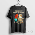 New Respect Your Elders Game Funny T-Shirts, Hoodie, Sweatshirt | RetroVerseTees.com
