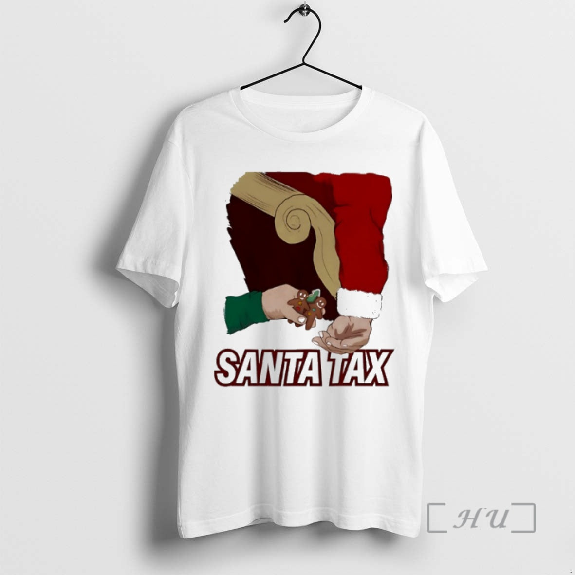 New Santa Tax Gingerbread Cookie T-Shirts, Hoodie, Sweatshirt | RetroVerseTees.com