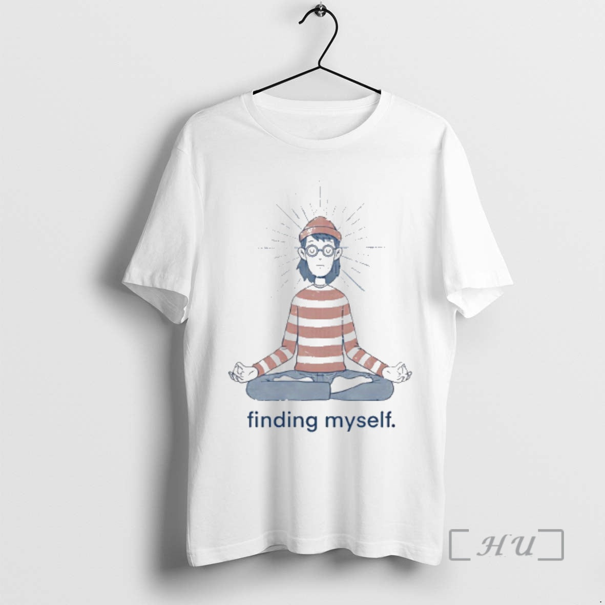 New Waldo Yoga Finding Myself T-Shirts, Hoodie, Sweatshirt | RetroVerseTees.com