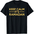 New Year Men'WB shield T-Shirt Funny T-Shirt For Men Kareem Shirt Keep Calm T-Shirt FOG Fabric, Breathable, Comfortable...