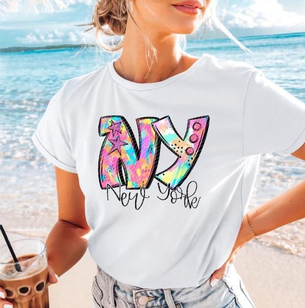 New York Neon Splash DTF Transfers - THIS IS NOT A SHIRT Hoodie, Sweatshirt | RetroVerseTees.com