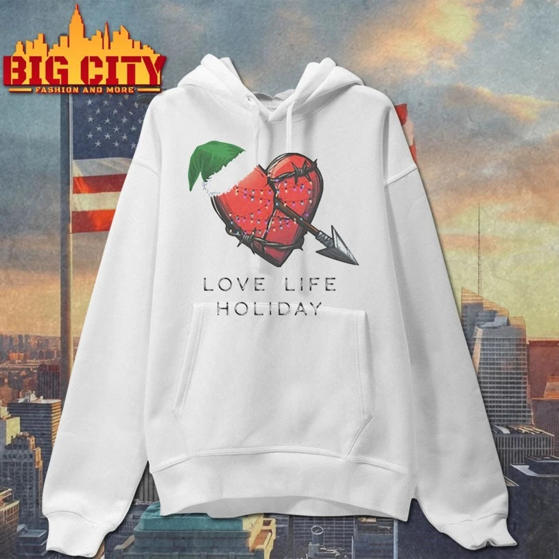 Nick Carter Santa hat With Heart love life holiday shirt