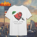 Nick Carter Santa hat With Heart love life holiday shirt
