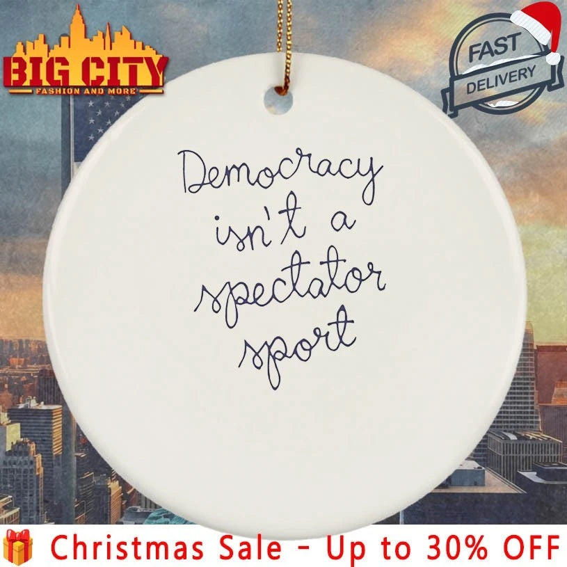 Nicole Wallace Democracy Is Not a Spectator Sport Shirt