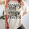 Nightmare Before Christmas Shirt, Nightmare Characters Tarot Cards Shirt, Cartoon Halloween Shirt, Spooky Season Shirt,...