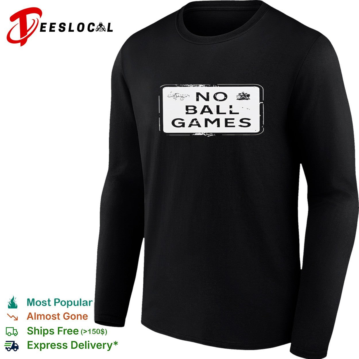 No Ball Games Banksy street shirt