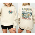 No City Lights Just Campfire Nights Sweatshirt, Camping Sweatshirt, Camping Gift, Family Camping, Girls Camping...