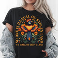 No One is Illegal on Stolen Land Shirt, Antiracist T-Shirt, Pro Immigrant Tee, Human Rights Top, Abolish ICE, Social...