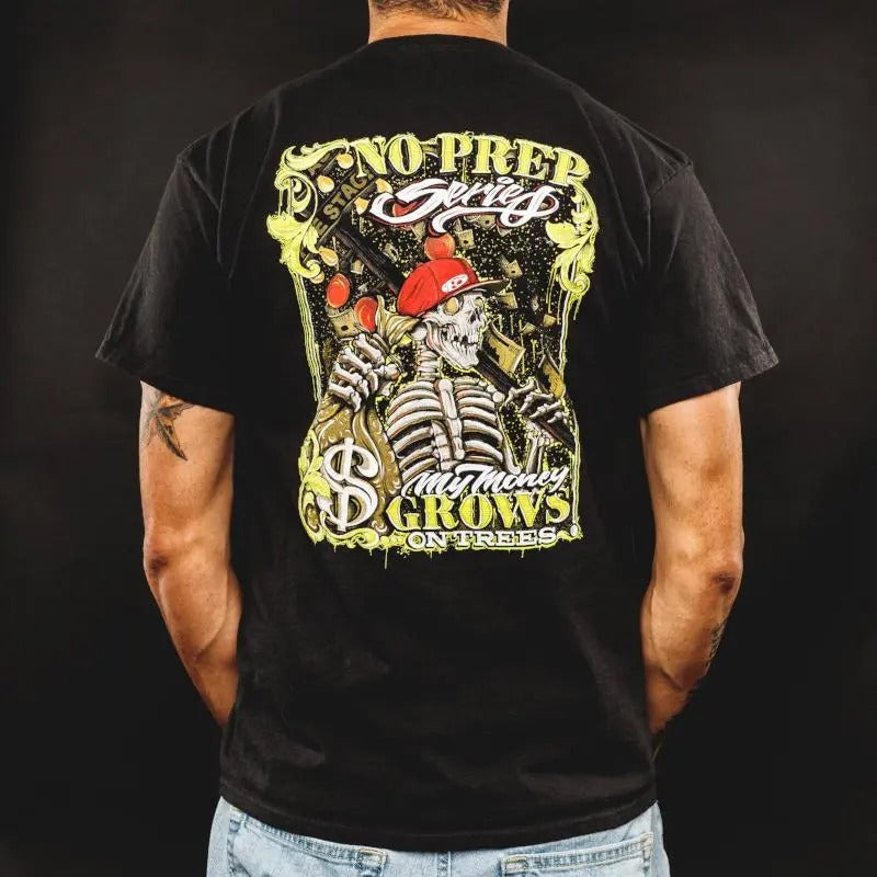 No Prep Series - My Money Grows On Trees Cotton Crewneck T-Shirts, Hoodie, Sweatshirt | RetroVerseTees.com
