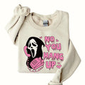 No You Hang Up Sweatshirt, Valentine Shirt, Halloween Gift, Funny Couple Gift Comfort Hoodie | RetroVerseTees.com