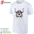 Norway Soccer ball Viking helmet shirt