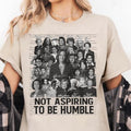 Not Aspiring To Be Humble Shirt , Harris Walz 2024 shirt Hoodie, Sweatshirt | RetroVerseTees.com
