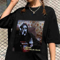 Nothin Just Chillin Killin Shirt, Ghostface Shirt, Funny Halloween Shirt, Scream Shirt, Horror Shirt, Halloween Gift...