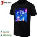 Notre Dame Fighting Irish happy 4th of July fireworks shirt