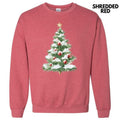 Novelty Christmas Tree Sweatshirt 'NLB' T-Shirts, Hoodie | RetroVerseTees.com