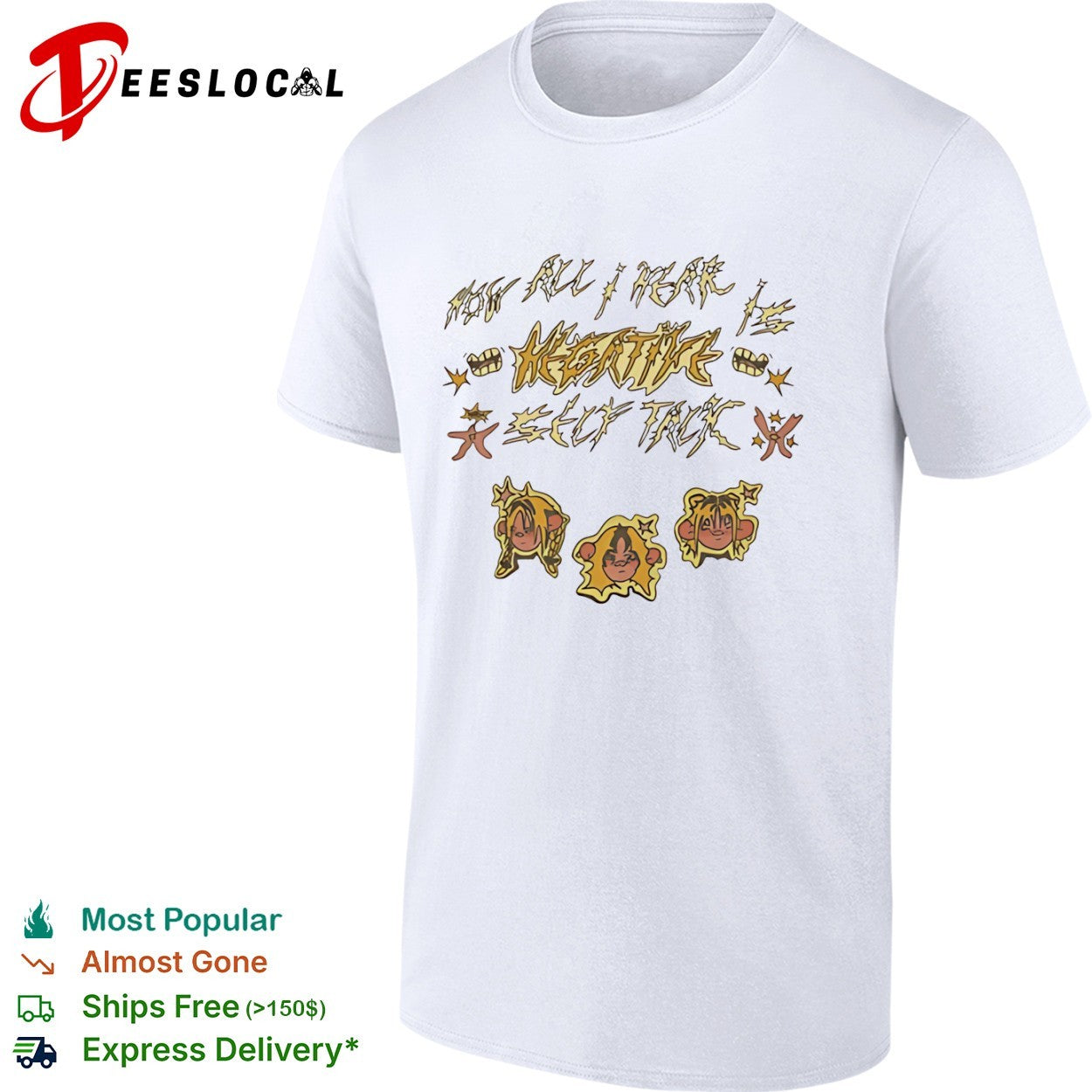 Now All I Hear Is Negative Self Talk shirt