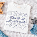 Nurse Shirt, Born Hidden leaf ninja Yap Forced Hidden leaf ninja Chart Shirt, Girly Nurse Sweatshirt, Coquette Registered...