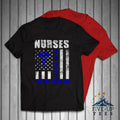 Nurses Back The Blue I've Got Your Six Men's T-shirt Hoodie, Sweatshirt | RetroVerseTees.com