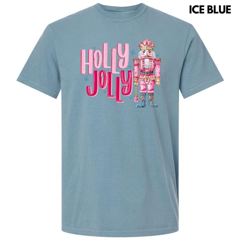 Nutcracker Holly Jolly Comfort Colors T-Shirt 'NLB' Hoodie, Sweatshirt | RetroVerseTees.com